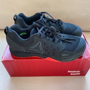 Reebok Crossfit Nano 6 6.0 Women 10 Black Red